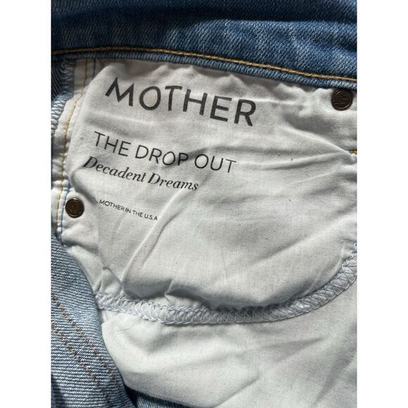 MOTHER Denim The Dropout Ankle Light Wash Size 28 - Picture 8 of 16